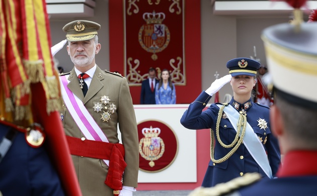 S.A.R. la Princesa de Asturias en la Academia del Aire